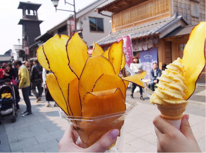 川越地瓜煎餅
