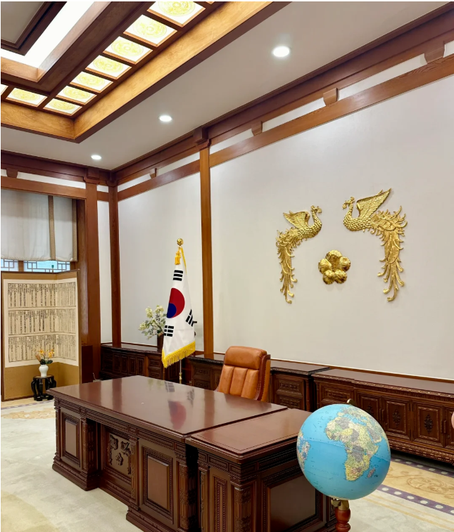 青瓦台(Cheongwadae)