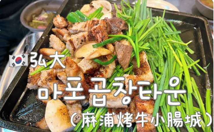 麻浦牛腸村마포곱창타운
